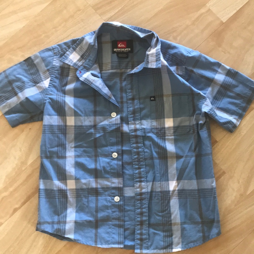 Boys quicksilver dress shirt